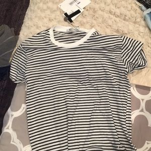 Striped Alexander wang tee